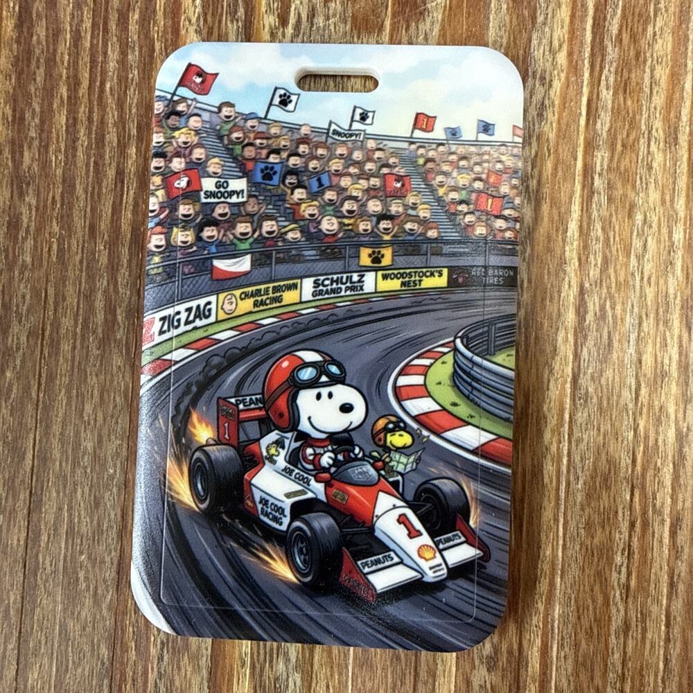 Snoopy Badge ID Holder